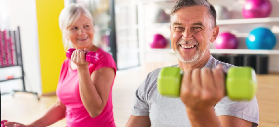 seniors exercising